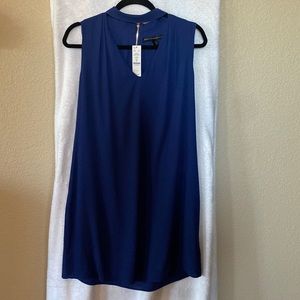 Brand New White House Black Market Sleeveless Choker Shift Dress-size 10